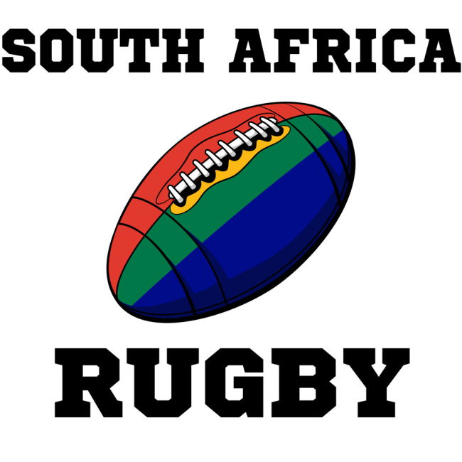 South Africa Rugby Ball Tank Top (Green)